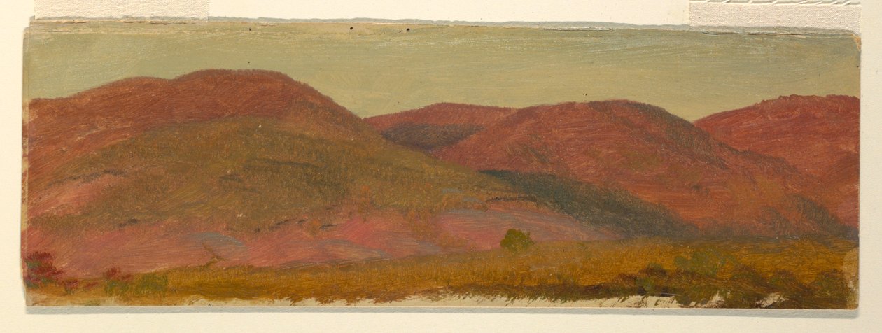Dessin, paysage d