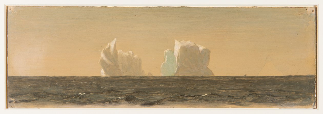 Icebergs Flottants - Frederic Edwin Church