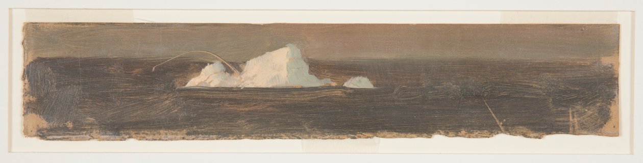 Icebergs flottants - Frederic Edwin Church