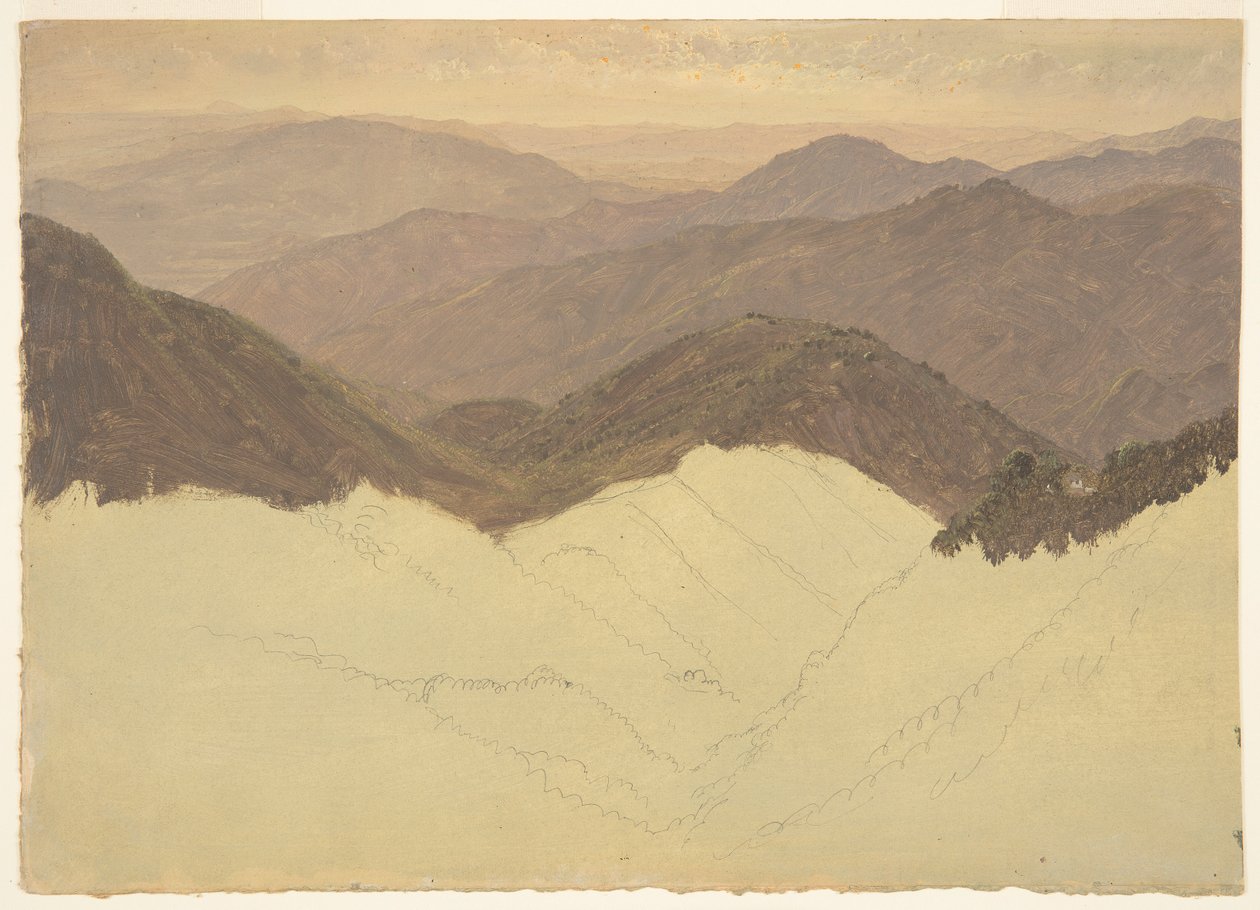 Paysage - Frederic Edwin Church