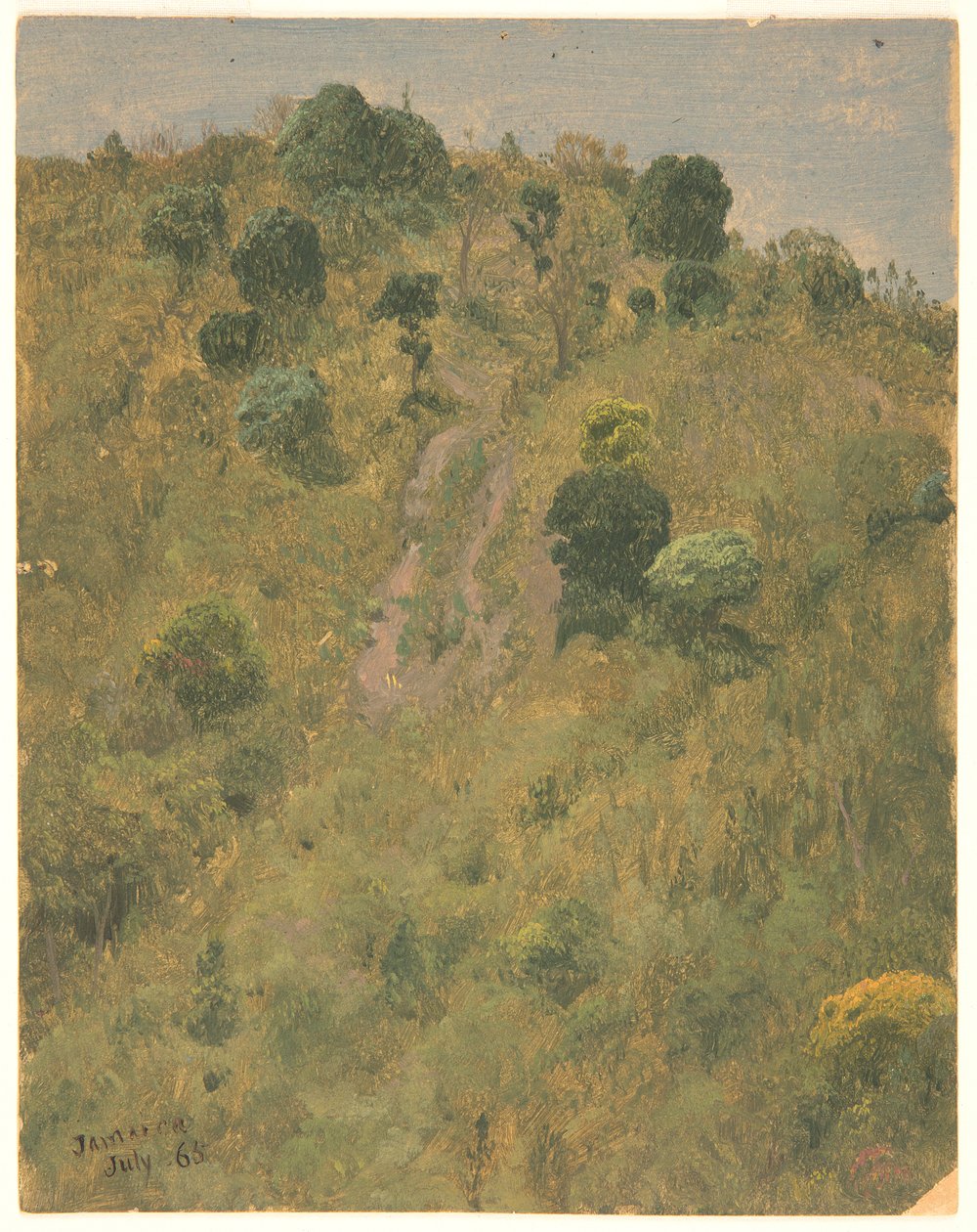 Paysage, Jamaïque - Frederic Edwin Church