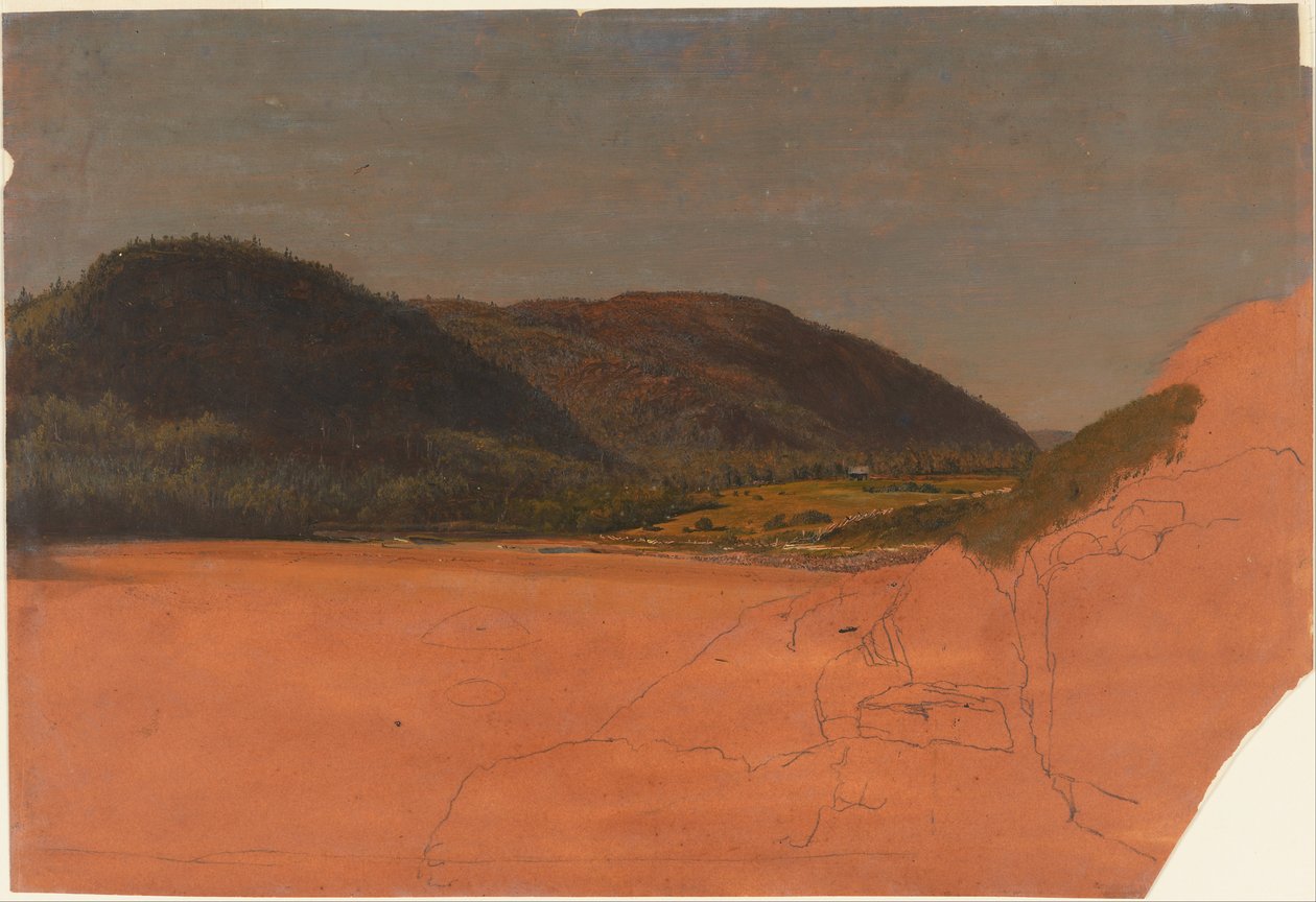 Mt. Desert Island , paysage - Frederic Edwin Church