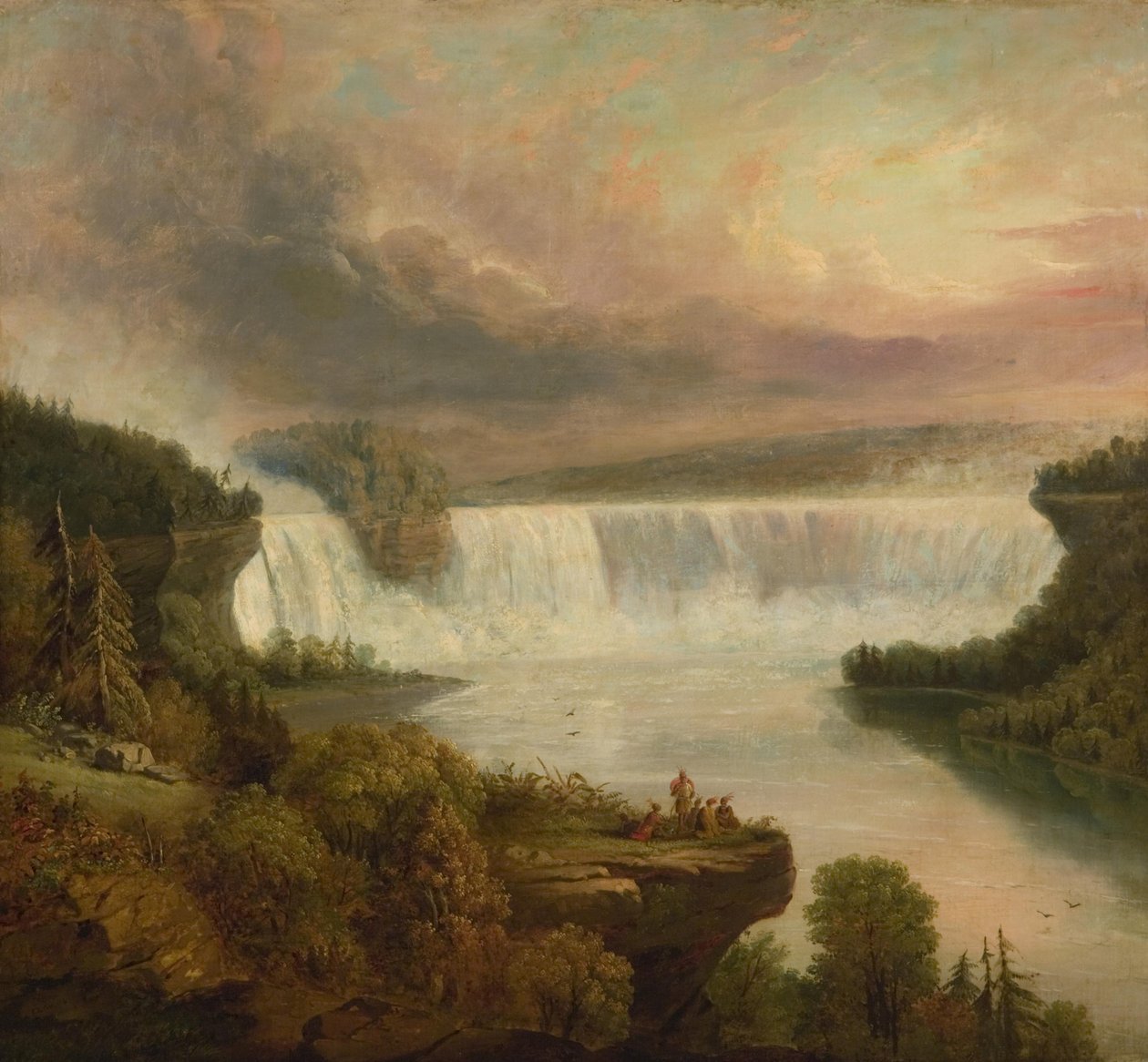 Chutes du Niagara (chutes en fer à cheval) - Frederic Edwin Church
