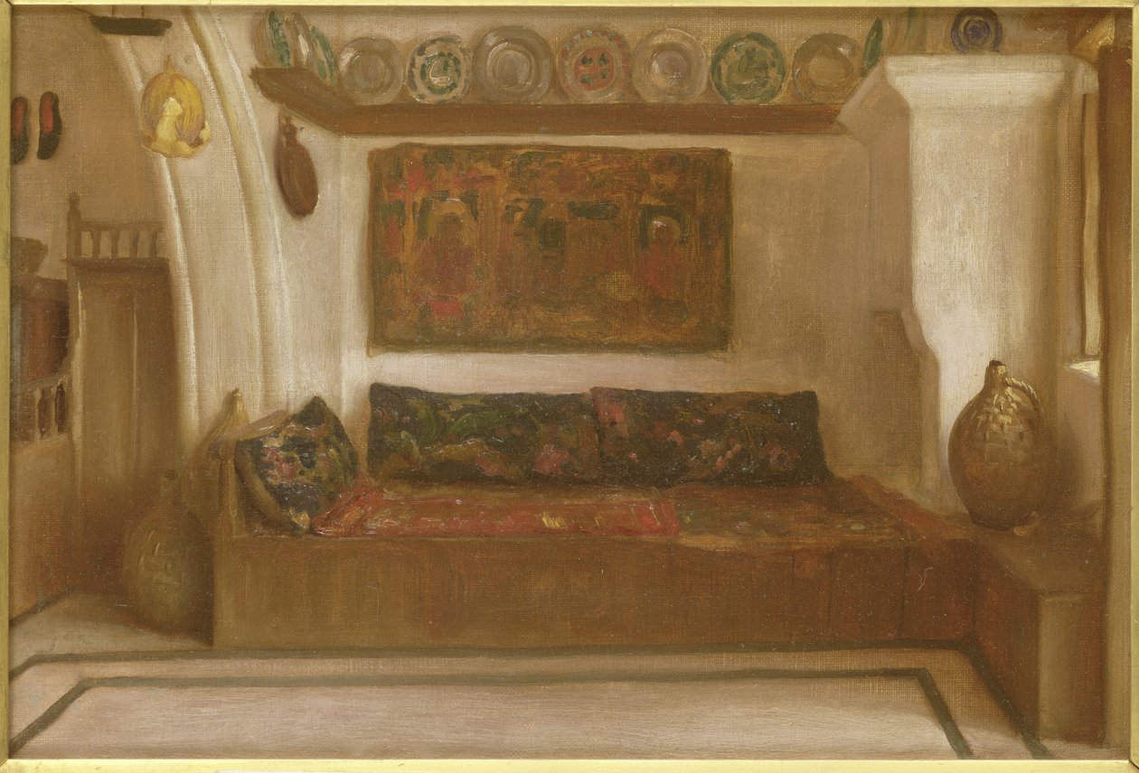 Une maison à Lindos, Rhodes - Frederic Leighton