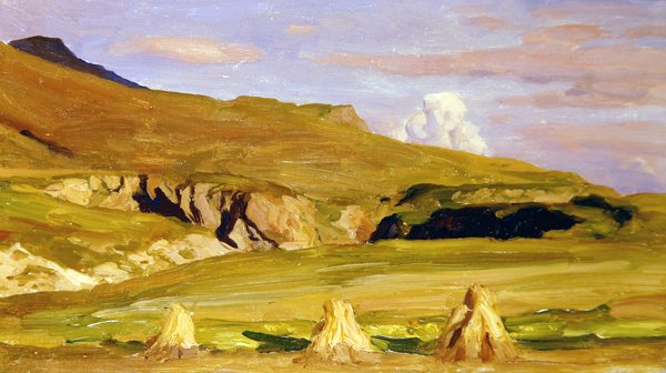Champs de blé - Frederic Leighton