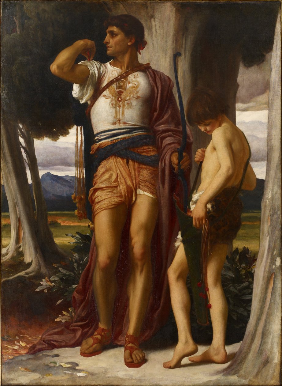 Le jeton de Jonathan pour David - Frederic Leighton