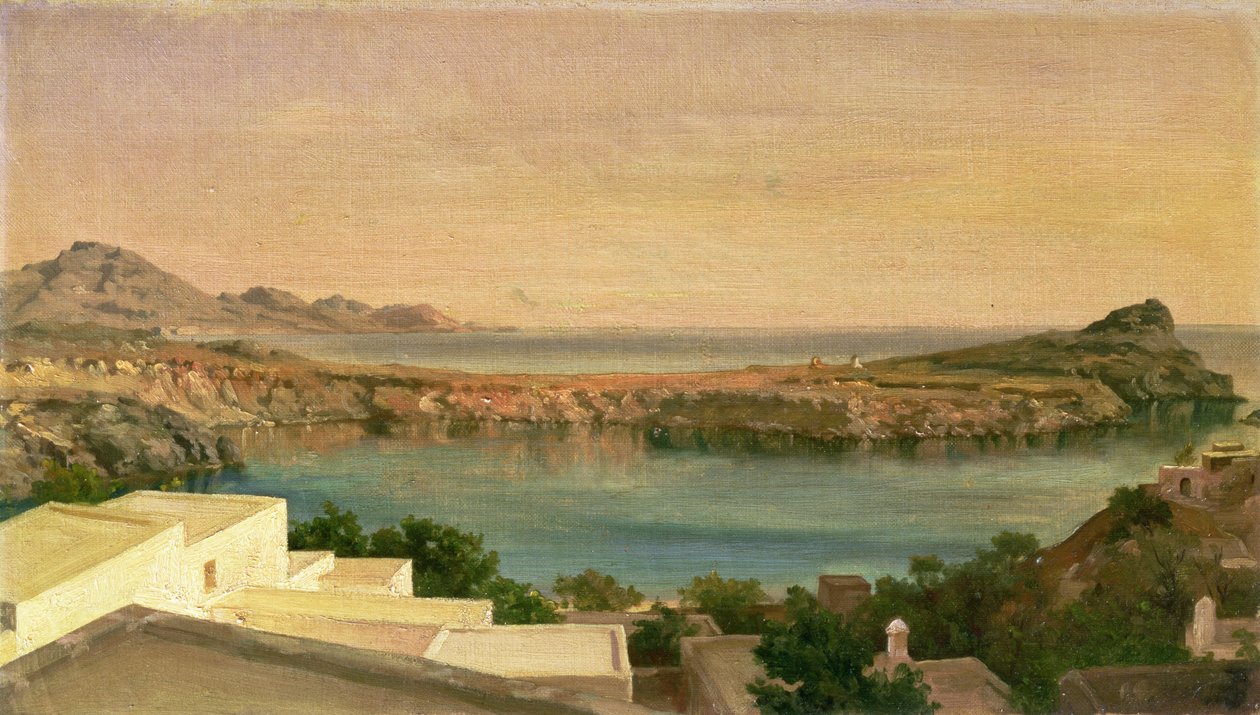 Lindos, Rhodes, c.1867 - Frederic Leighton