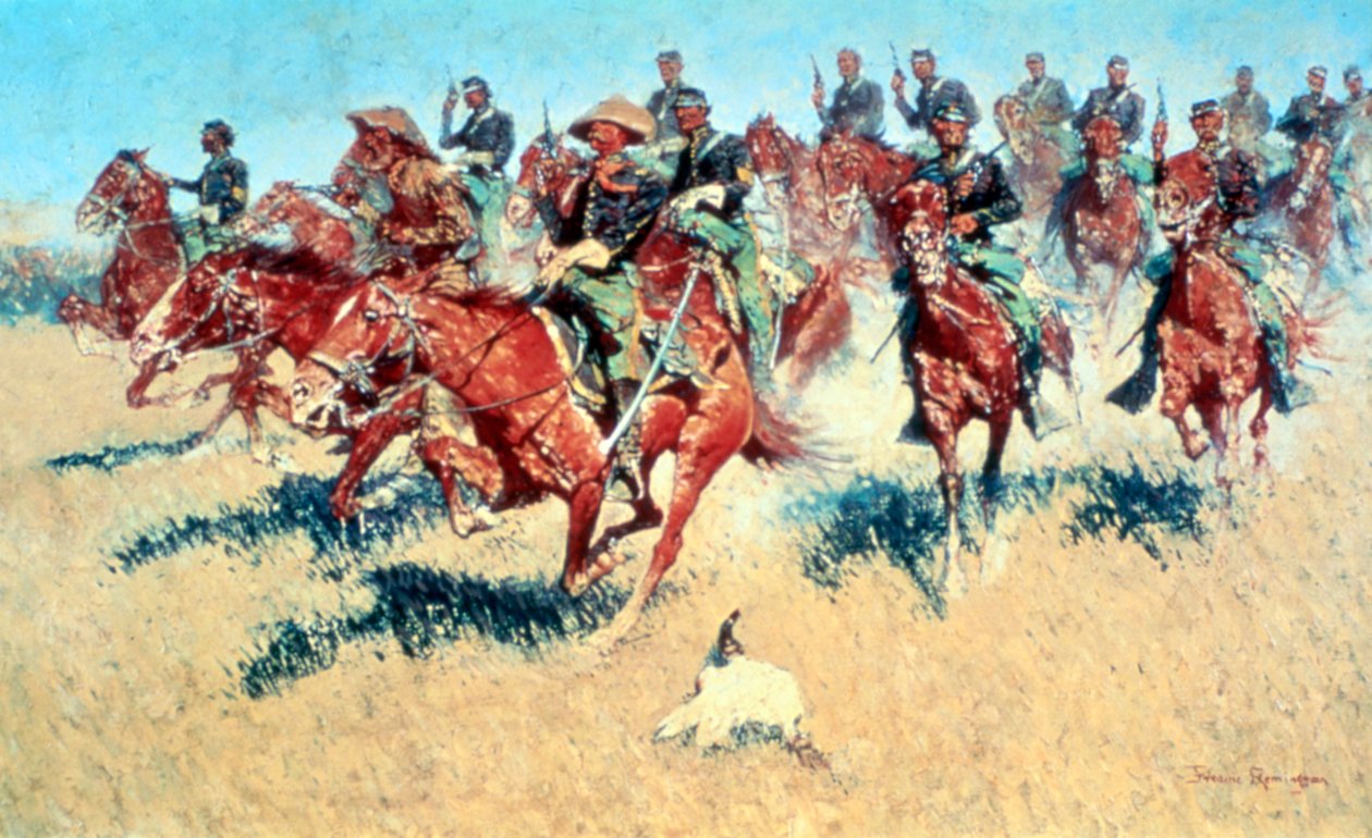 Sur les plaines du sud - Frederic Remington