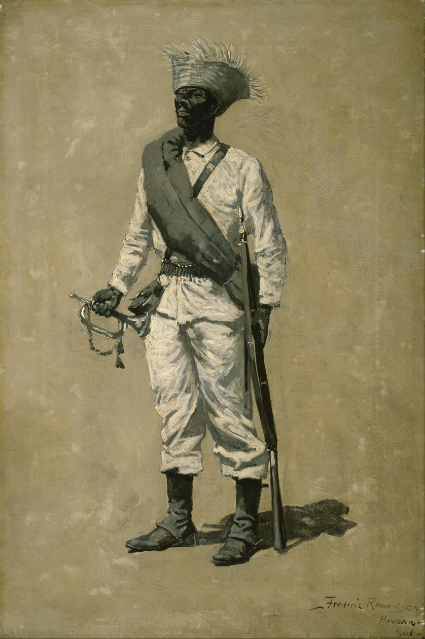 Un des hommes de Gomez - Frederic Remington