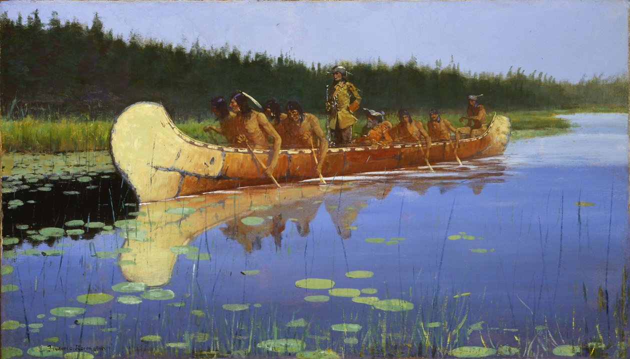 Radisson et Groseilliers - Frederic Remington