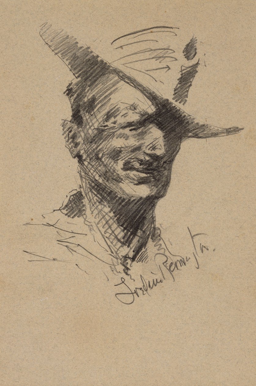 Autoportrait - Frederic Remington