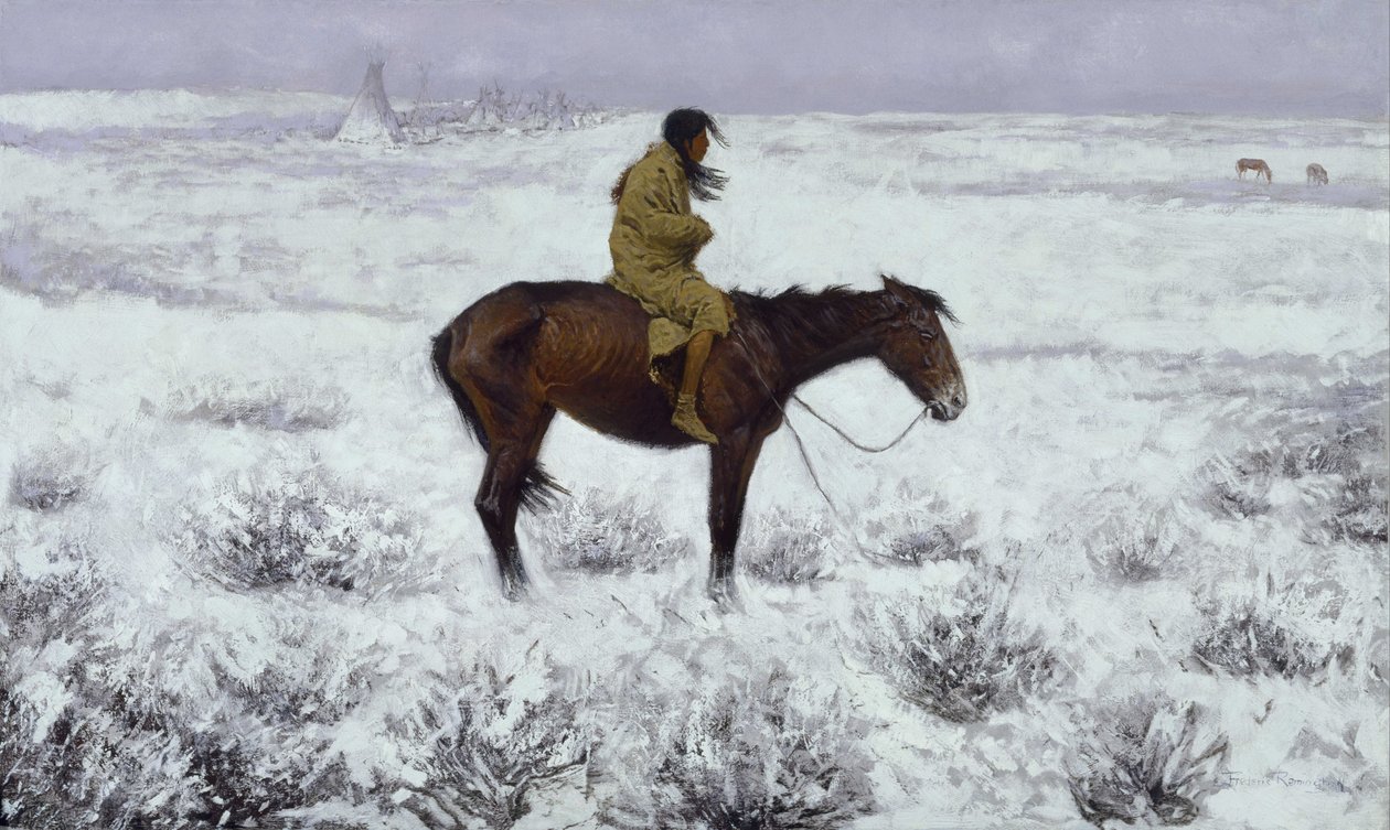 Le garçon de troupeau - Frederic Remington