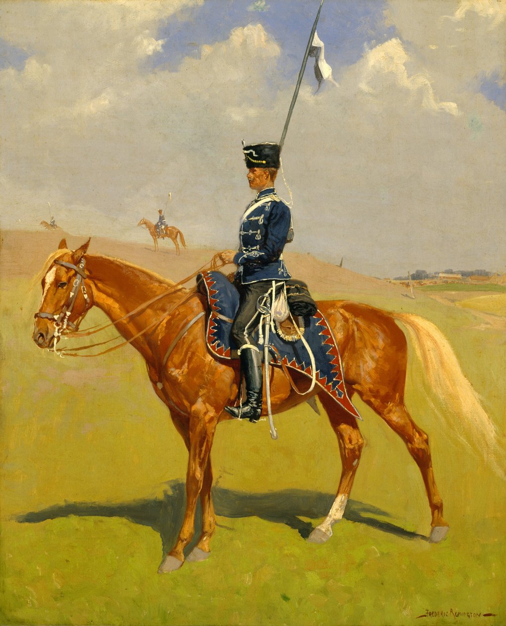 Le hussard - Frederic Remington