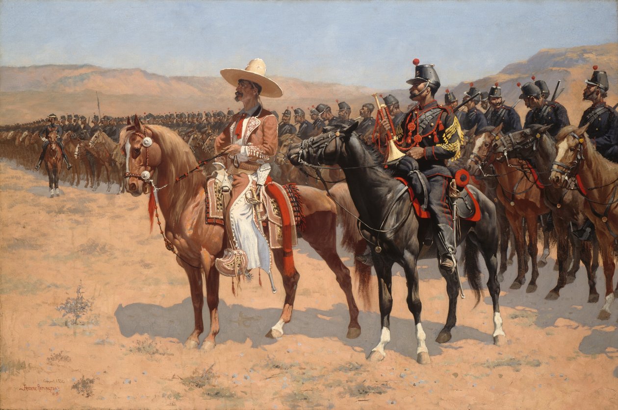 Le Major Mexicain - Frederic Remington