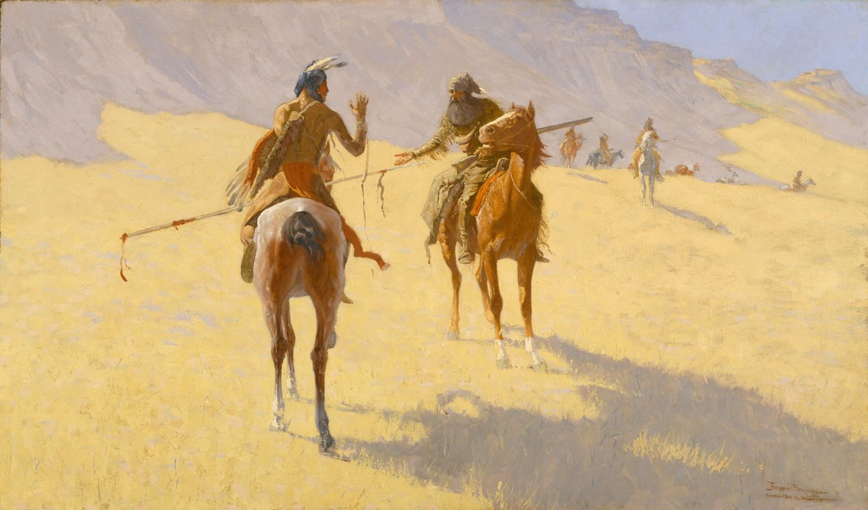 La Parole - Frederic Remington