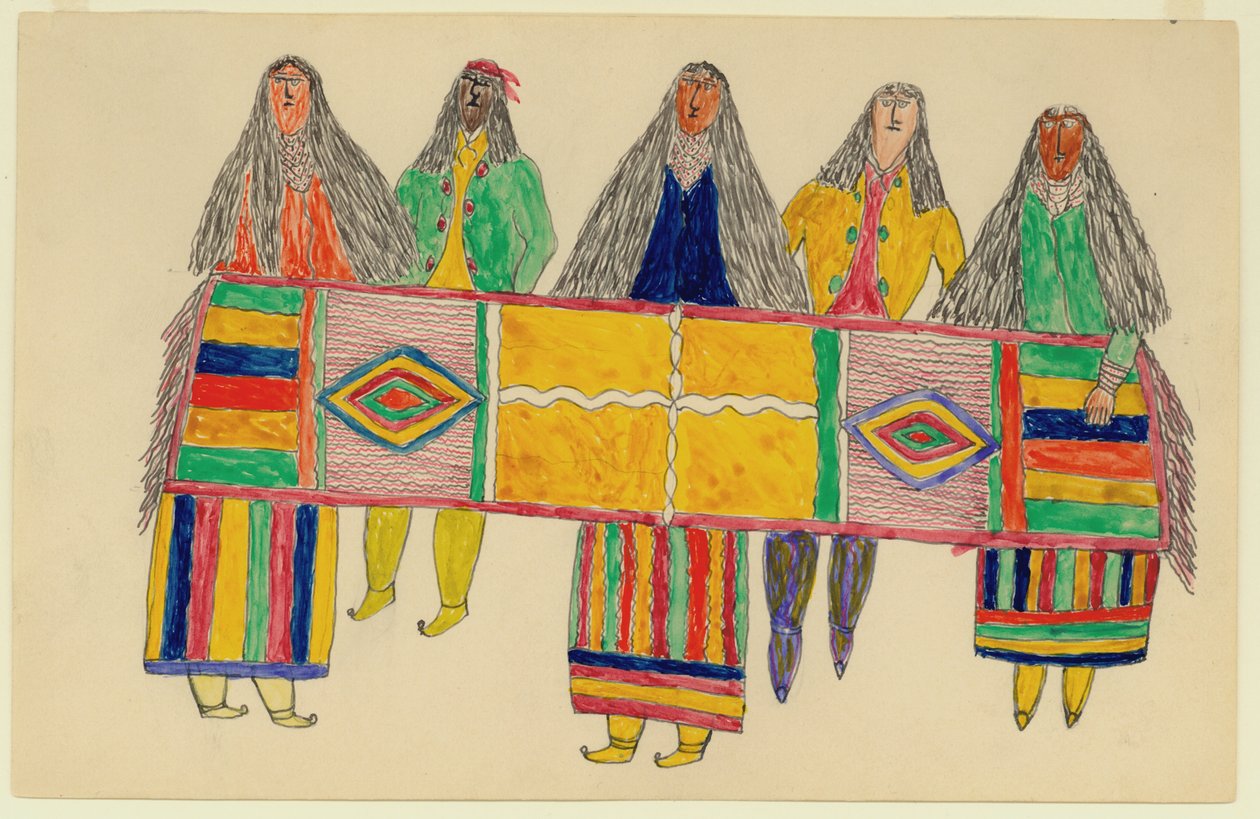 Indiens Apaches, c.1894-99 - Frederick Gokliz