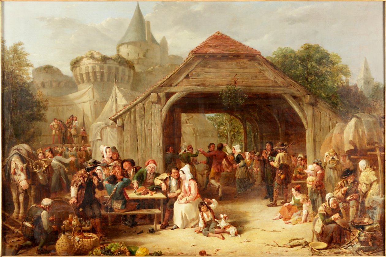 Fête, 1841 - Frederick Goodall
