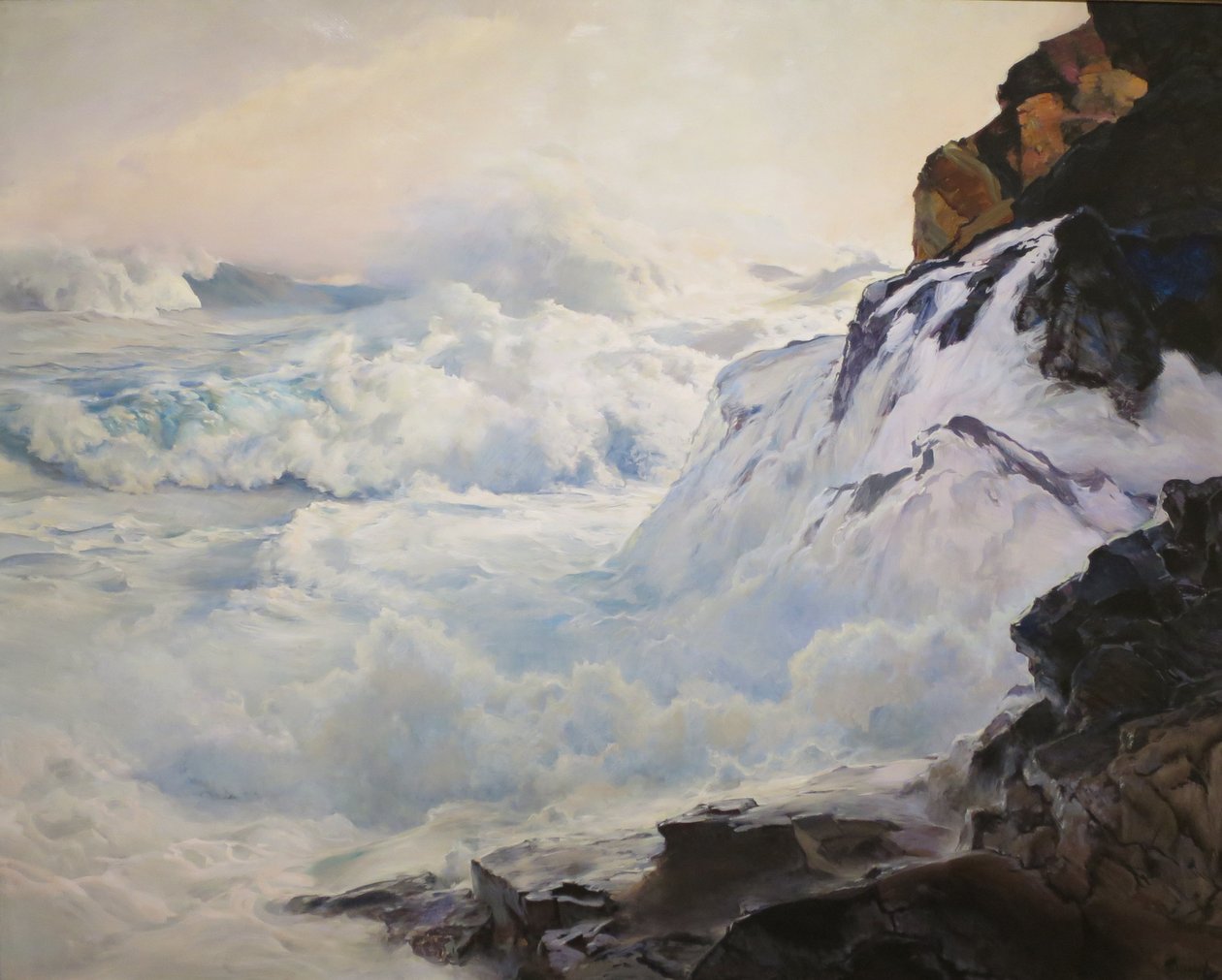 Vagues étouffantes - Frederick Judd Waugh