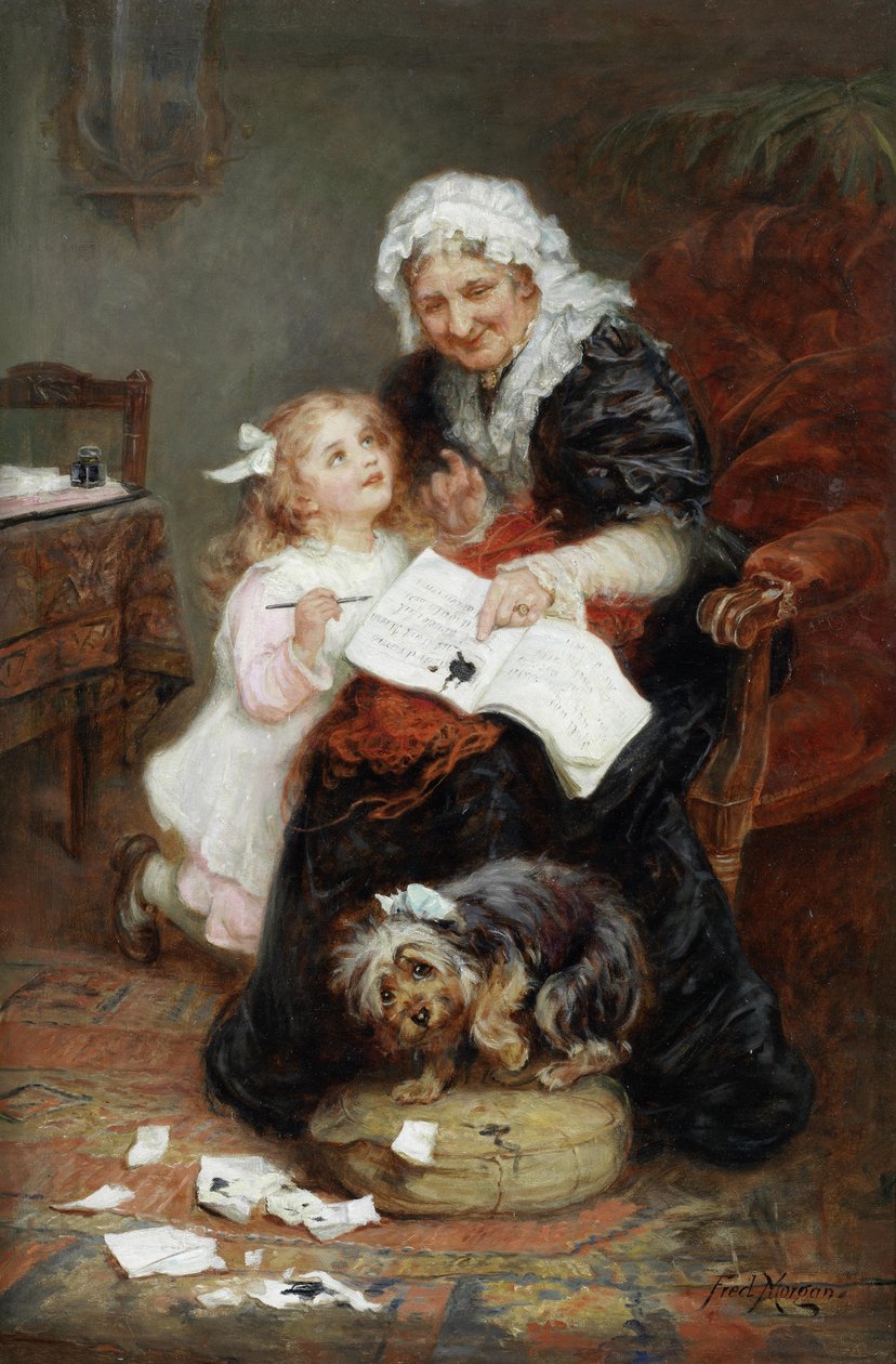 Le chiot pénitent - Frederick Morgan