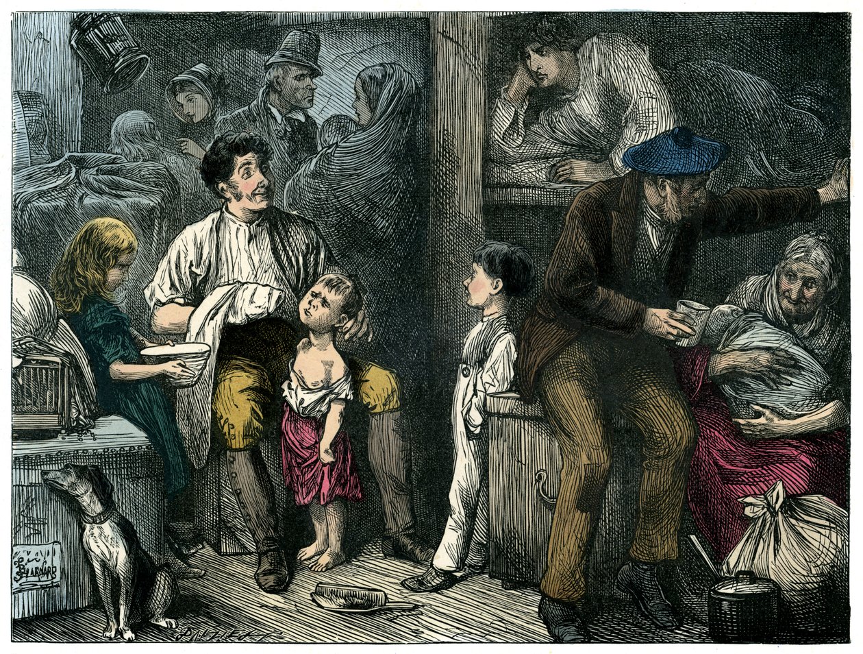Martin Chuzzlewit par Charles Dickens - Frederick Barnard
