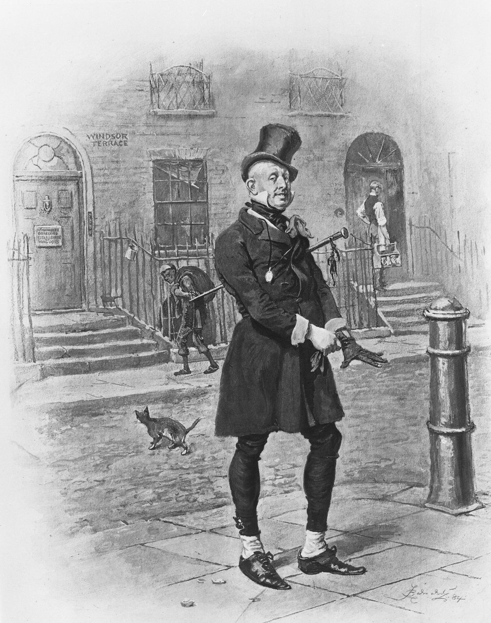 M. Micawber, 1880 - Frederick Barnard