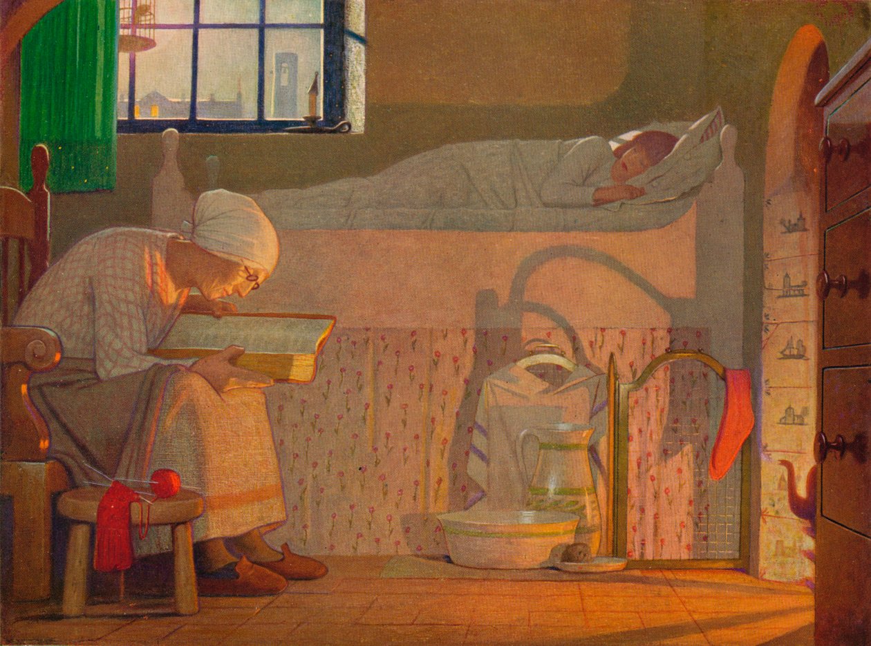 Le Mot, vers 1922 - Frederick Cayley Robinson