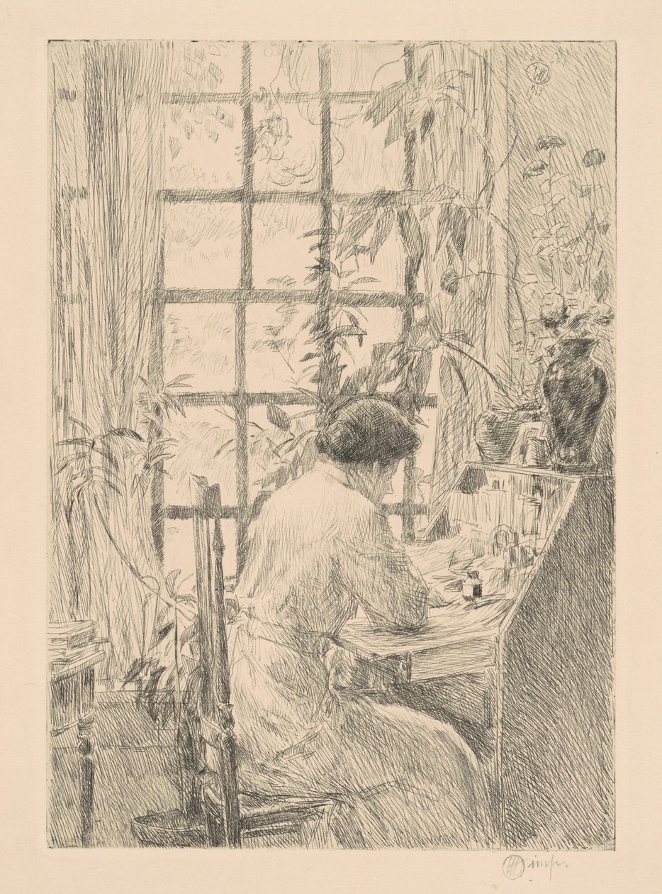 Le Bureau, 1915 - Frederick Childe Hassam
