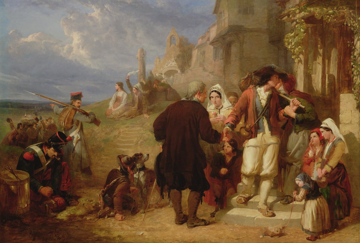 Départ du conscrit breton - Frederick Goodall