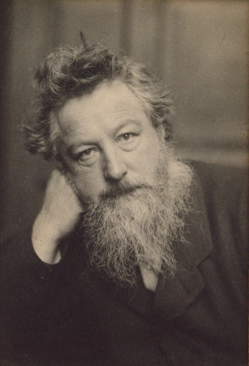 Portrait de William Morris 1834-1896 - Frederick Hollyer
