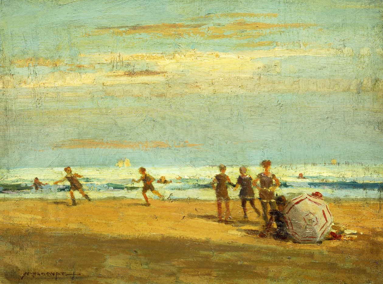 Au Bord de la Mer - Frederick John Mulhaupt