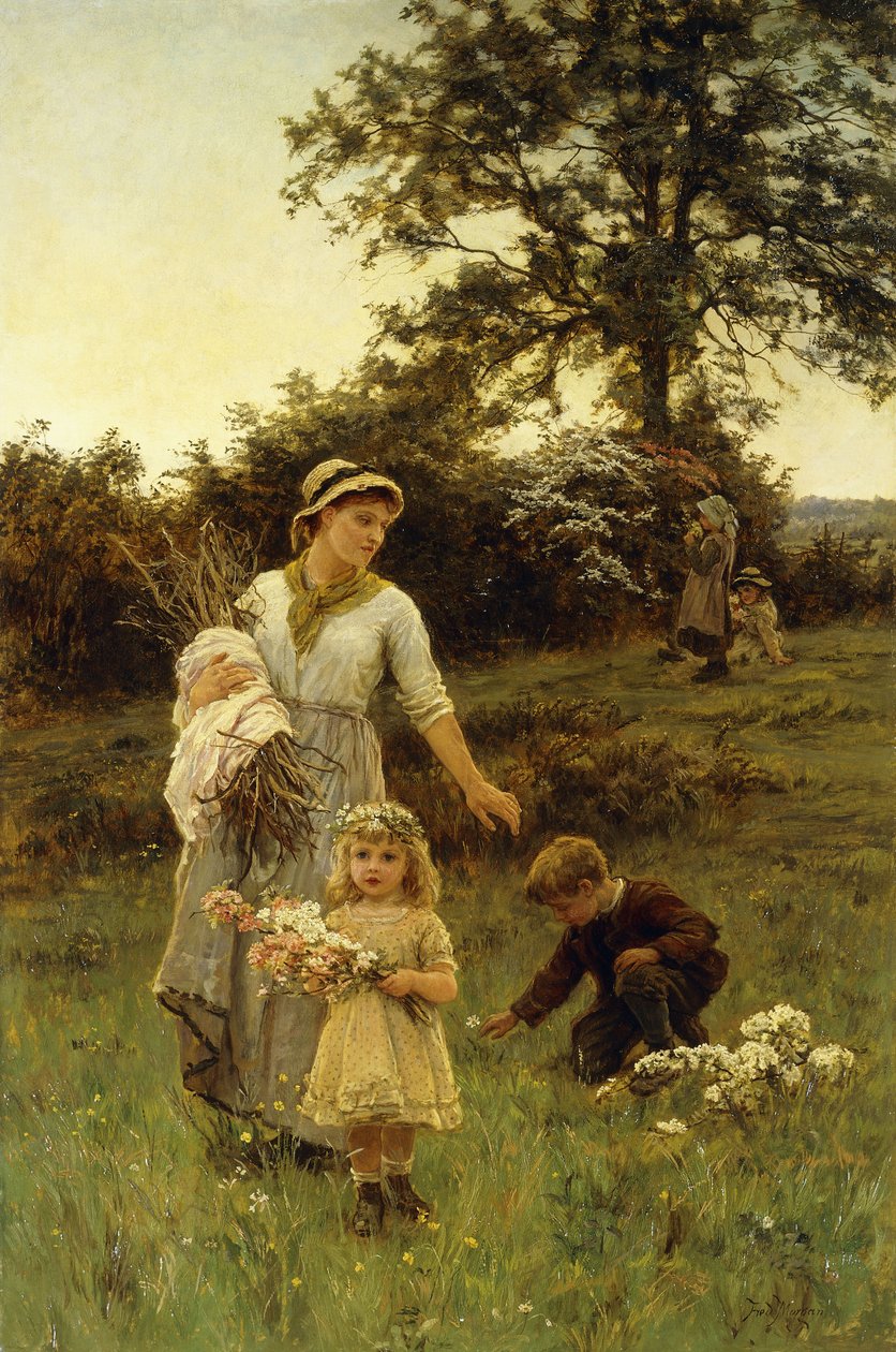 La guirlande - Frederick Morgan