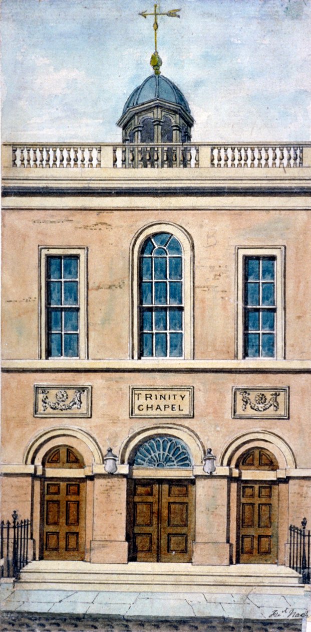 Chapelle de la Trinité, Conduit Street, Westminster, Londres - Frederick Nash