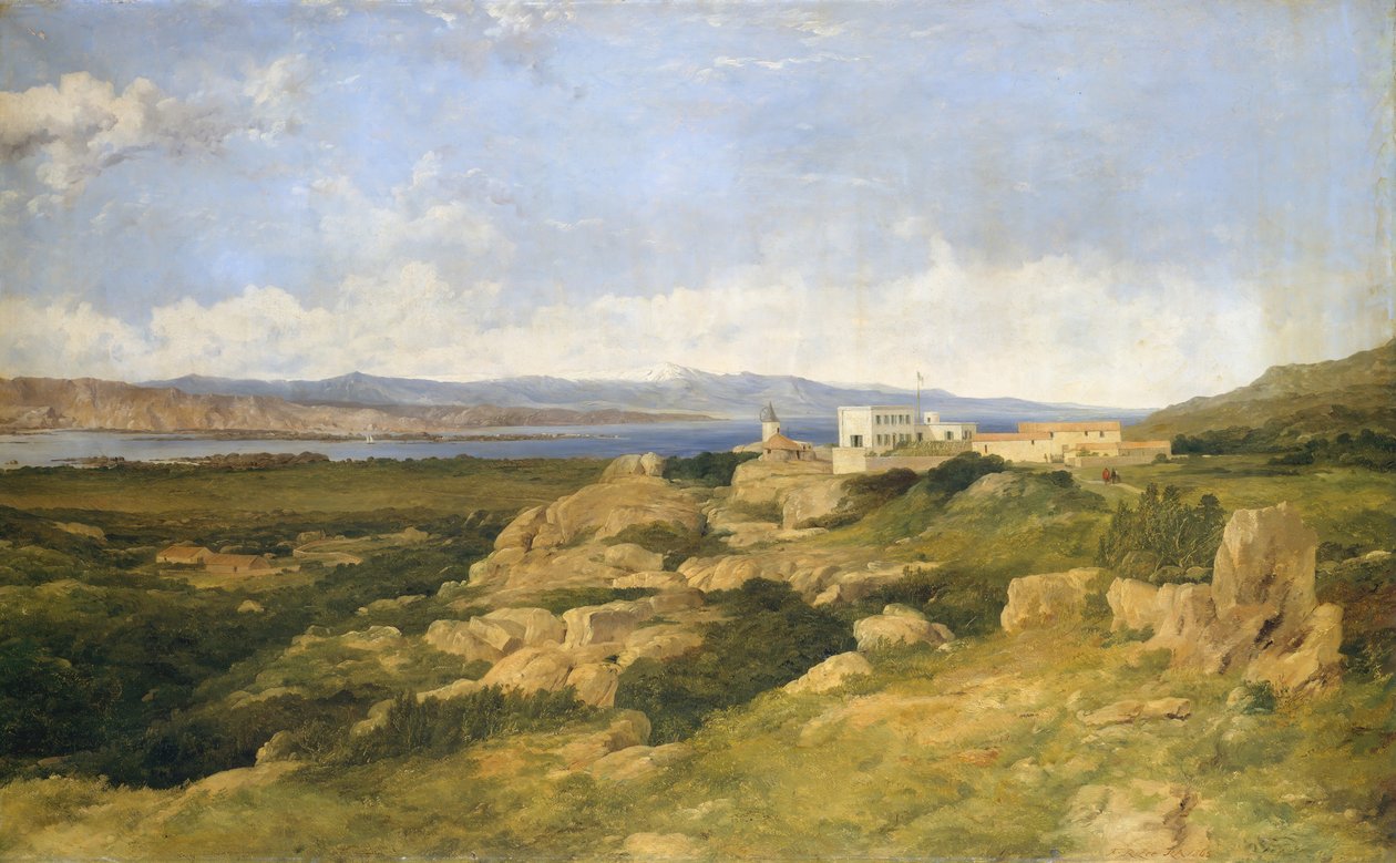 Résidence du général Garibaldi à Caprera, 1865 - Frederick Richard Lee