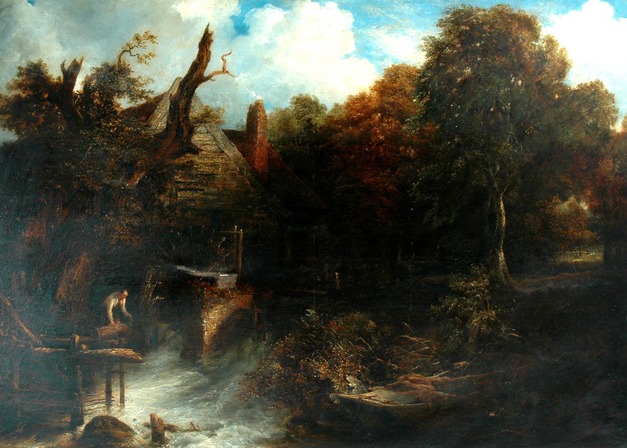 Vieux Moulin à eau, North Devon - Frederick Richard Lee