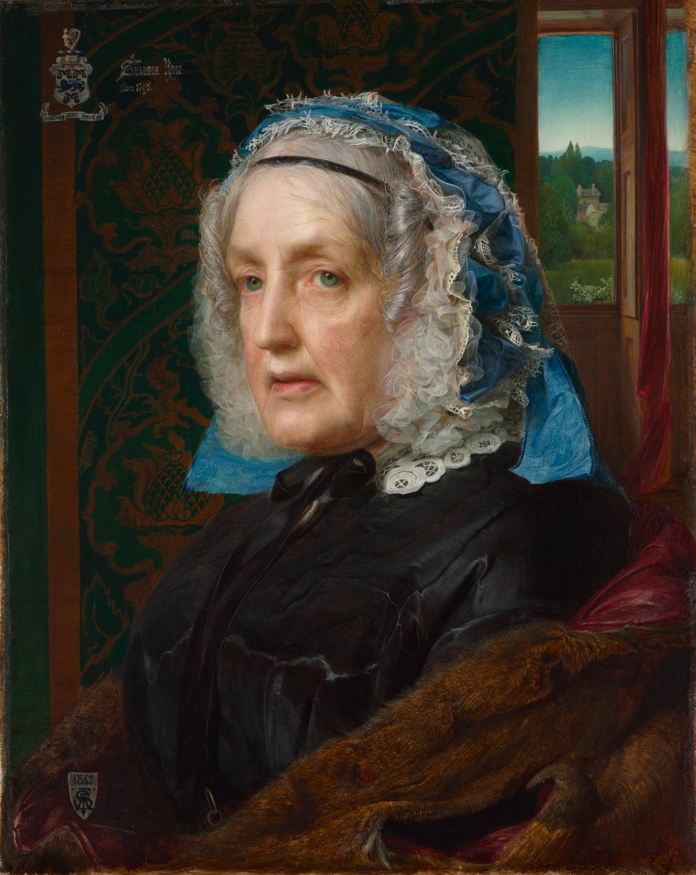 Portrait de Susanna Rose, 1862 - Frederick Sandys
