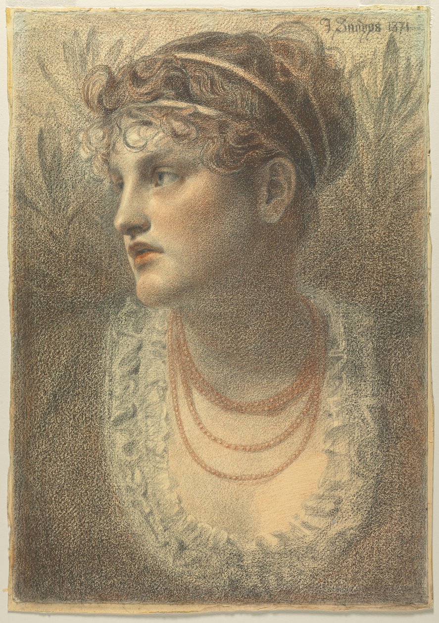 Le Collier de corail, 1871 - Frederick Sandys