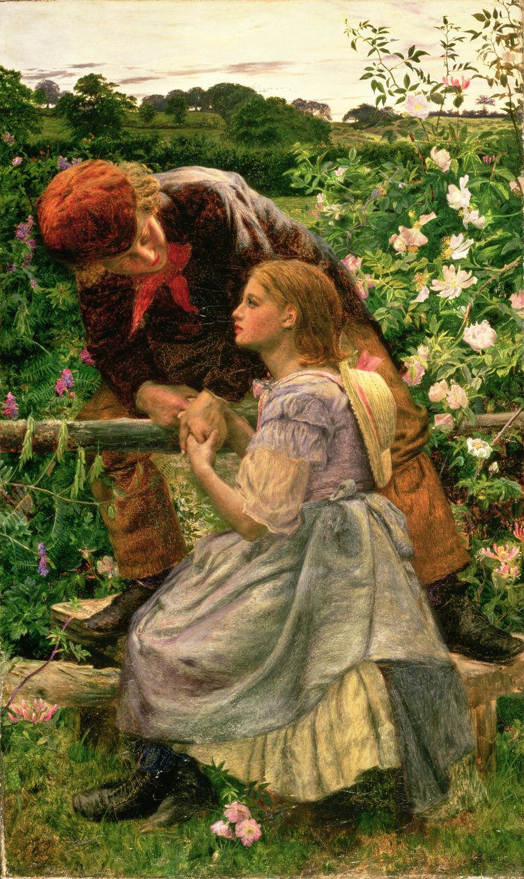 Jeunes amoureux - Frederick Smallfield