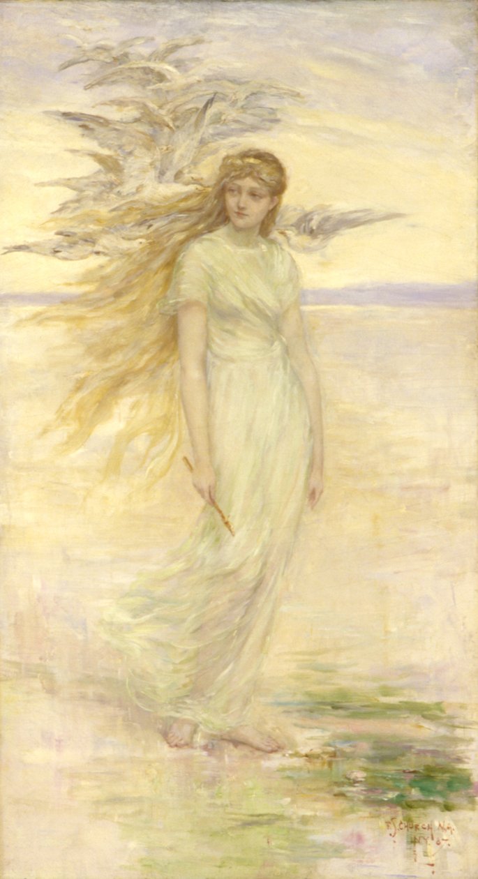 La Fille du Viking, 1887 - Frederick Stuart Church