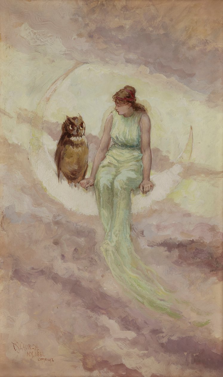 La Fille de la Sorcière, 1881 - Frederick Stuart Church