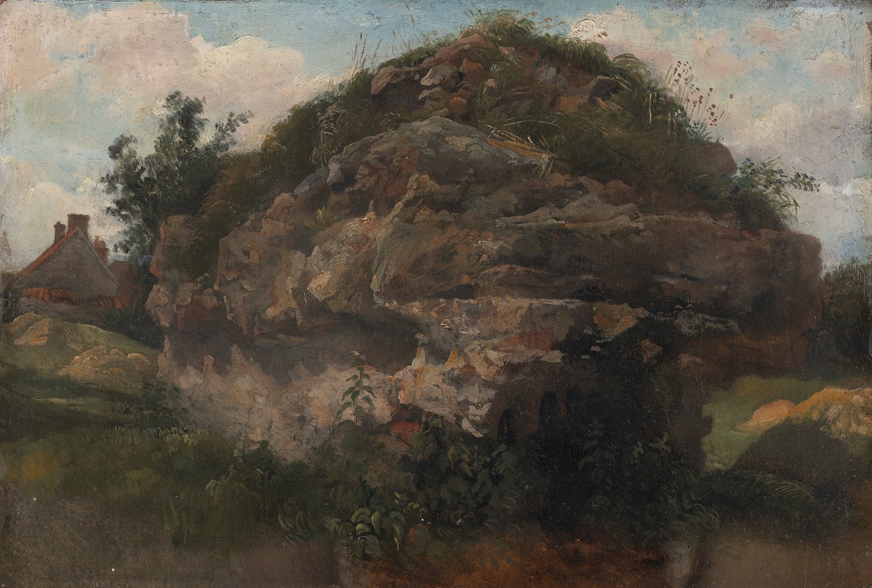 Colline rocheuse - Frederick W. Watts