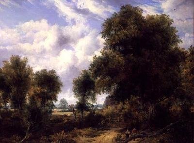 Paysage boisé - Frederick Waters Watts