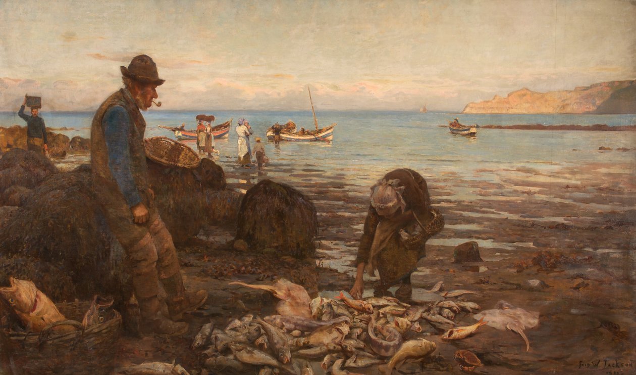 La récolte de la mer - Frederick William Jackson