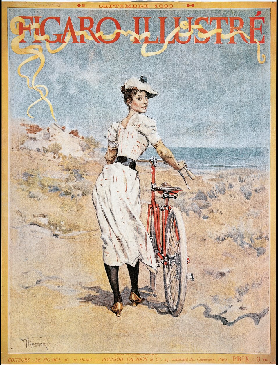 Affiche publicitaire pour le 