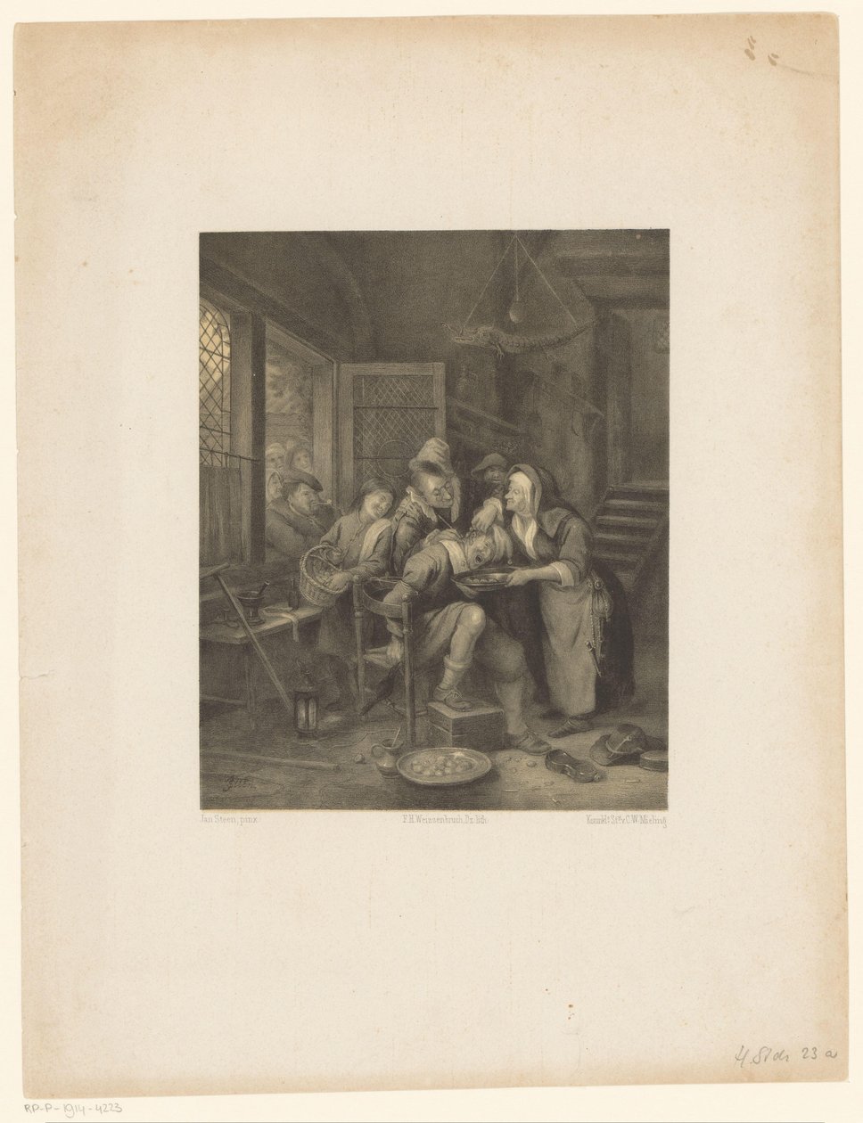 Chirurgien-barbier - Frederik Hendrik Weissenbruch