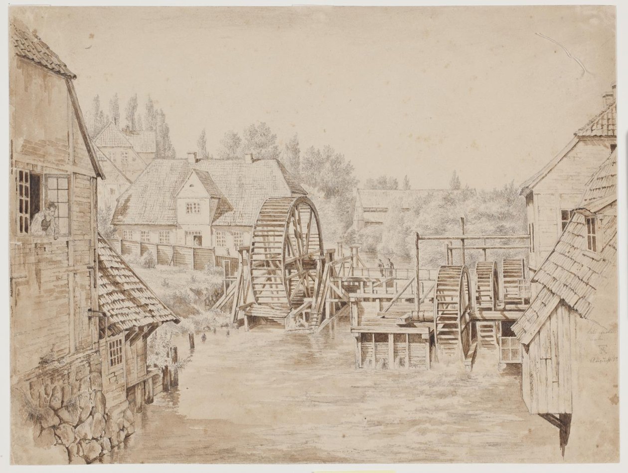 Moulin à sel. Oldesloe - Frederik Rohde