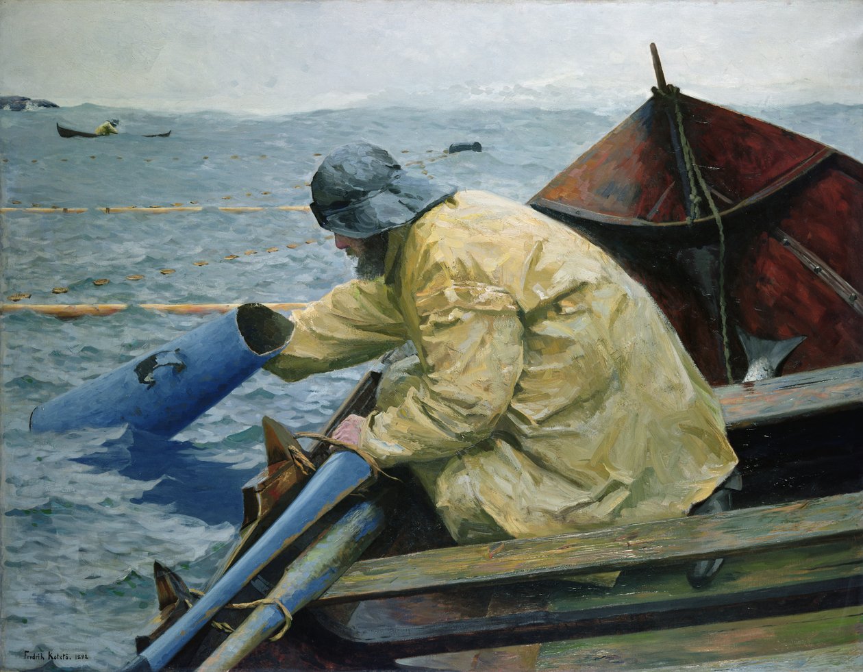 Près du filet à saumon - Fredrik Kolstoe