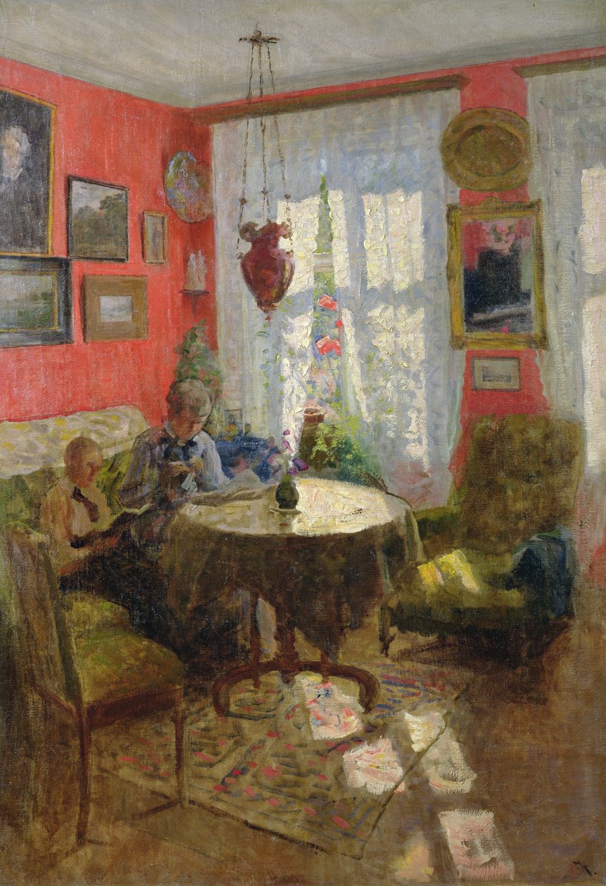 Intérieur rouge - Fredrik Kolstoe