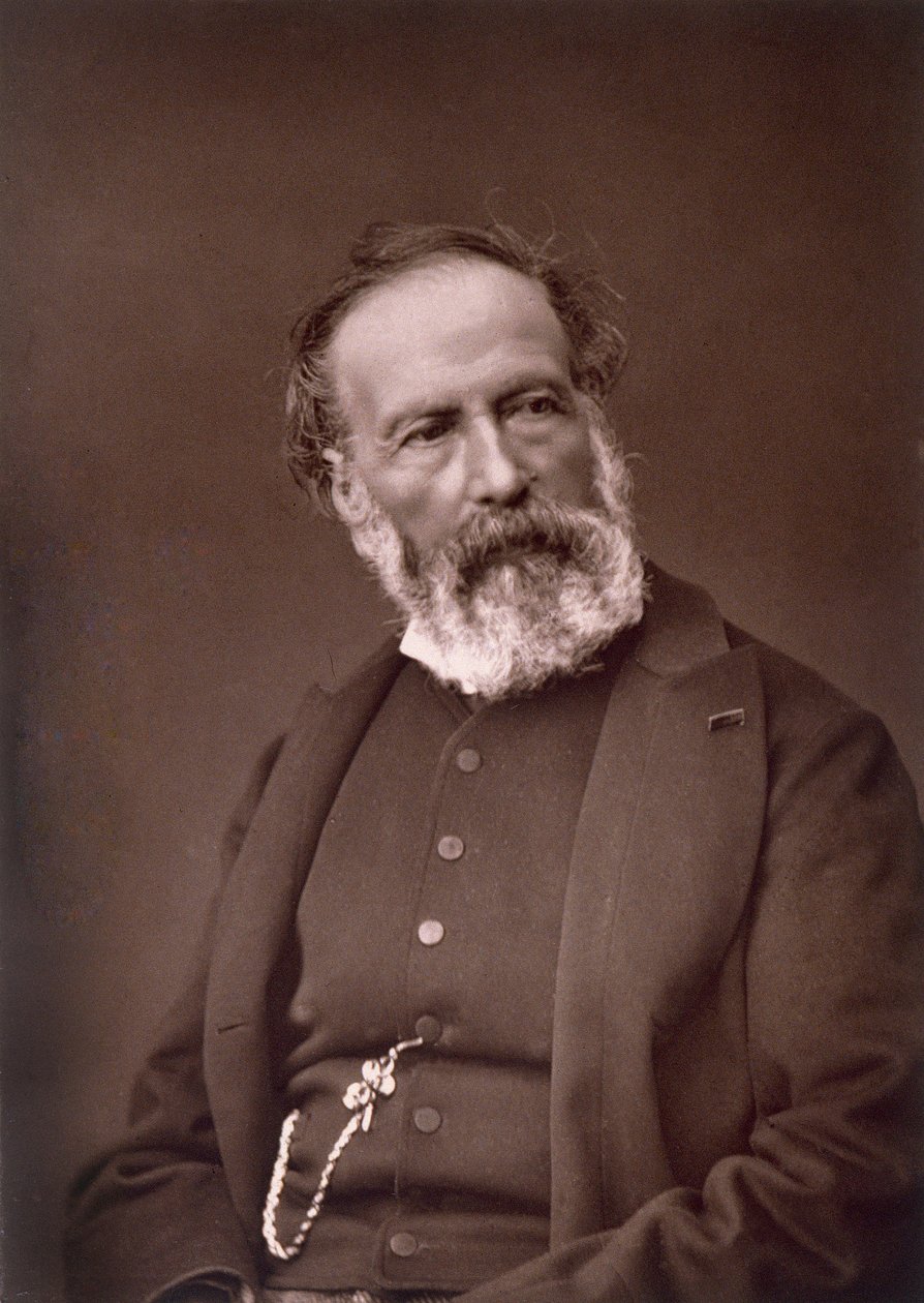 Antoine Etex (1808-88), de la Galerie Contemporaine, c.1874-78 - French Photographer