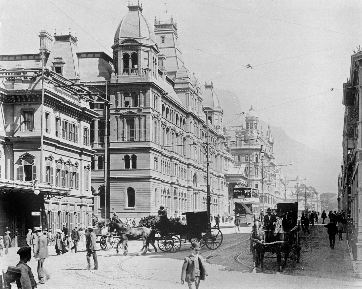 Le Cap : New Adderley Street, vers 1914 - French Photographer