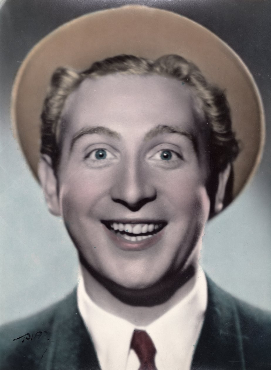 Charles Trenet (1913-2001), 1938 (photo colorisée) - French Photographer